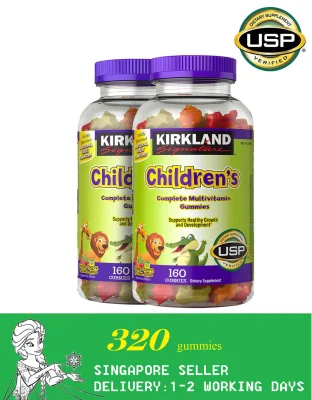 Kirkland Signature Children's Complete Multivitamin, 320 Gummies/Exp:11/2022