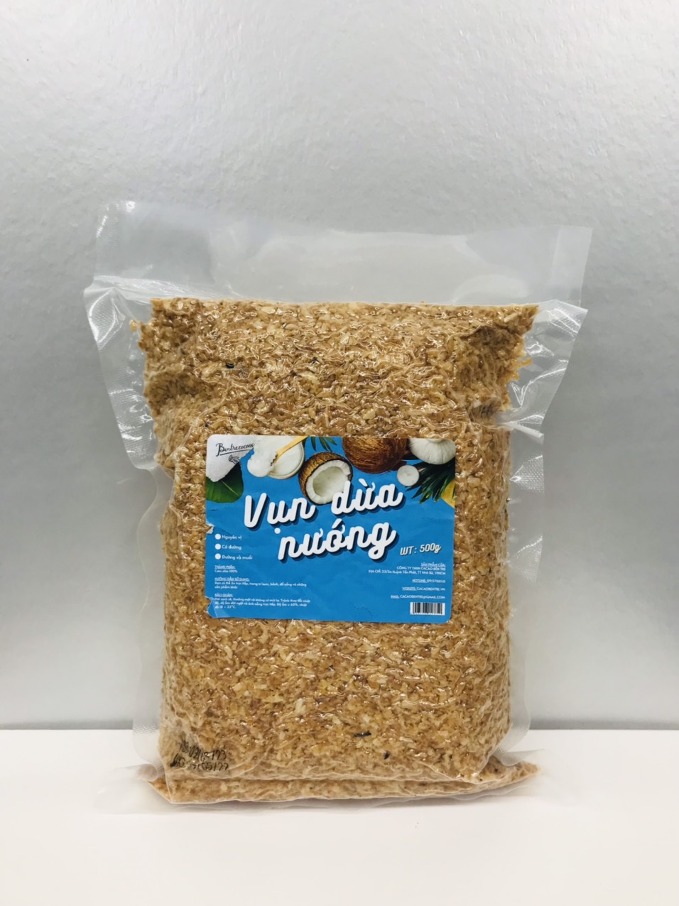 Vụn dừa nướng gói 500g