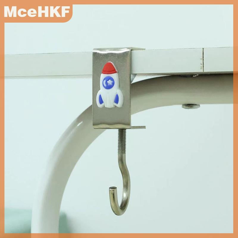 ❤❤❤Hot Sale MceHKF Adjustable Desk Hook Multifunctional Backpack Storage Hook Non-punch Home Office Desk Hook