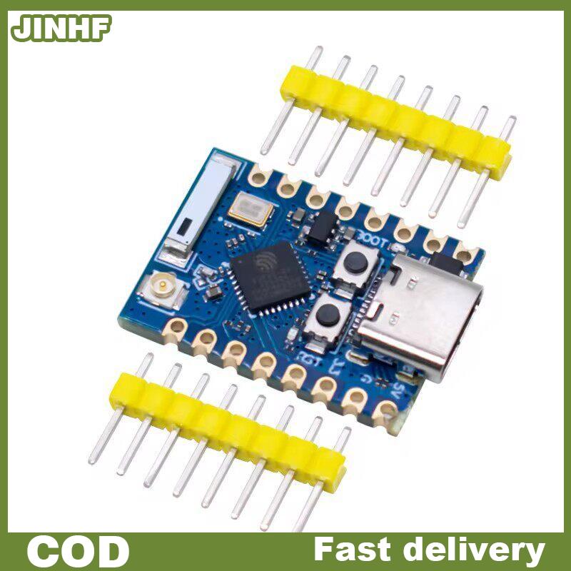 JINHF Esp32c3 Pro Mini ban phát triển 1 bộ esp32c3fh4 chip đa chức năng Module cho giáo dục Robot và kỹ thuật Tự làm Giá 93,863 Đồng*Miễn phí vận chuyển