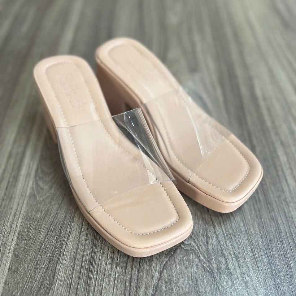 DÉP NỮ CAO GÓT - ĐẾ CAO ̣6F -(MS 26) - QUAI MIKA TRONG DéP GiàY Shoes - 2