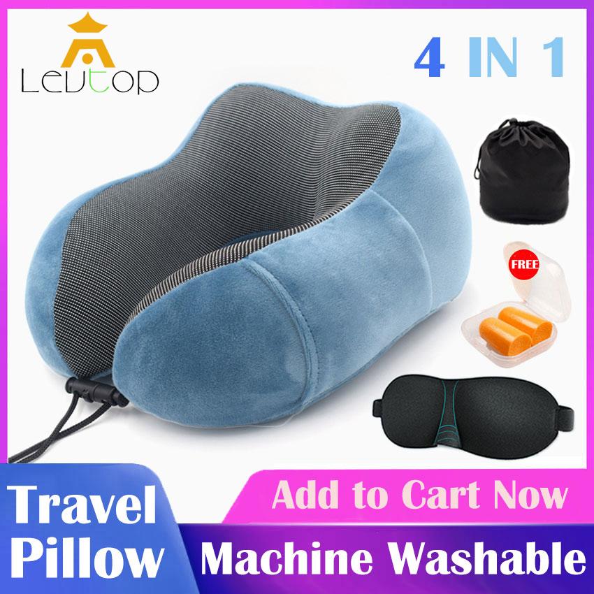 Grey Hand Shaped Diy Sleeping Headrest For Airplane Train Camping