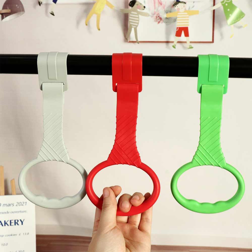 YOYO Learning Standing Pull Up Rings for Babys Nursery Rings Training Tool