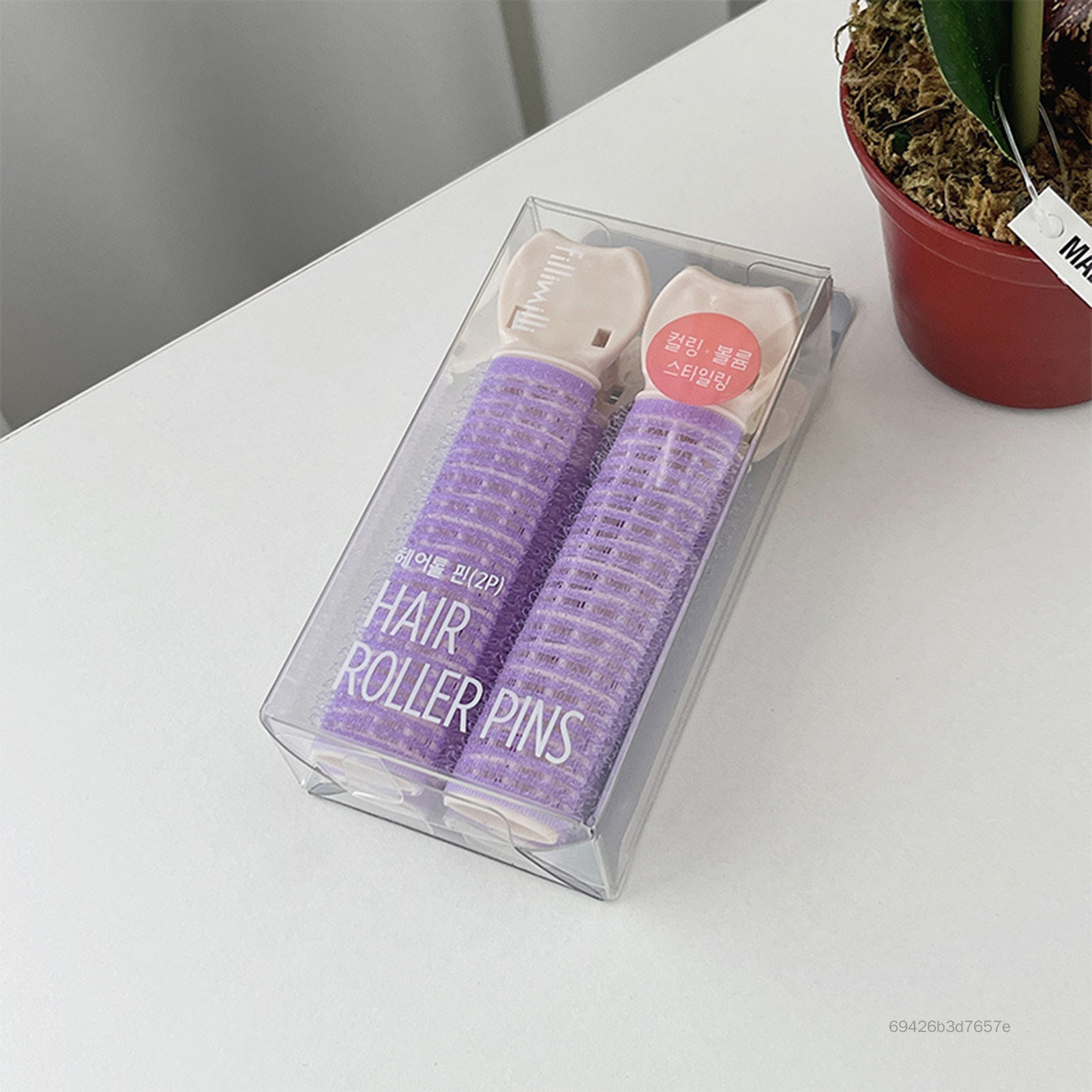 2 Chiếc Air Bangs Uốn Con Lăn Nâng Chân Tóc Làm Dày Tóc Để Sử Dụng Hàng Ngày Các Bữa Tiệc Nhà Du Lịch Xz-VN - 4