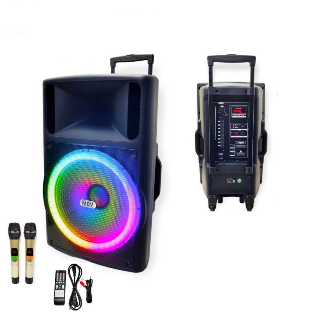 ชุดลำโพงอเนกประสงค์ ขนาด 18 นิ้ว (Bluetooth) รุ่น MBV A-181BT/M-18 ราคา 8,900 บาท*ส่งฟรี