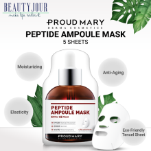 {Korea Skincare} Proud Mary Peptide Ampoule Mask 5 Sheet (Anti-aging, Wrinkle Care)