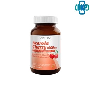 ภาพหน้าปกสินค้าVistra Acerola Cherry Vitamin C วิสทร้า อะเซโรล่าเชอร์รี่ วิตามินซี 1000 mg 100 เม็ด [DKP] ที่เกี่ยวข้อง