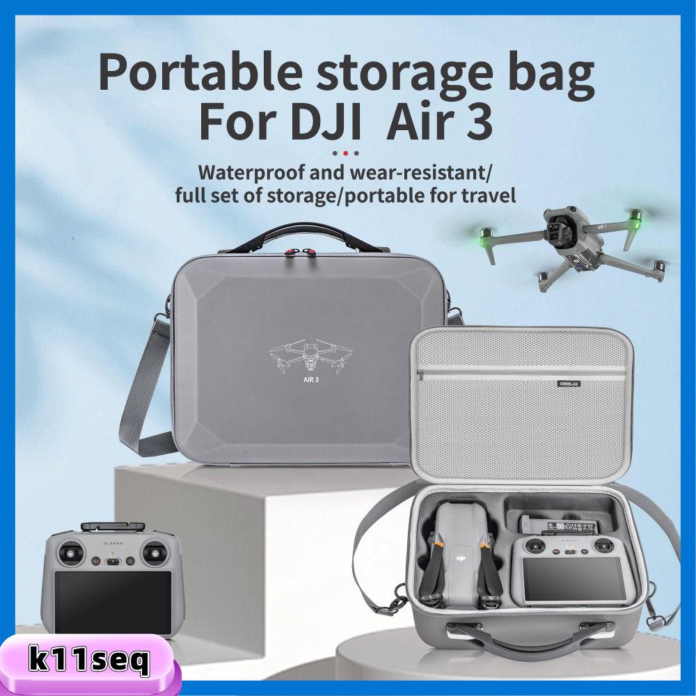 K10seq vỏ bảo vệ túi đựng máy bay không người lái chống sốc túi xách túi đựng phụ kiện chuyên nghiệp di động hộp đựng rc 2/n2 cho dji air 3 du lịch