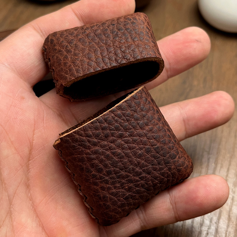 For Zippo Lighter Leather Case Zorro Windproof Lighter Holder Portable Pocket ราคา 257 บาท*ส่งฟรี