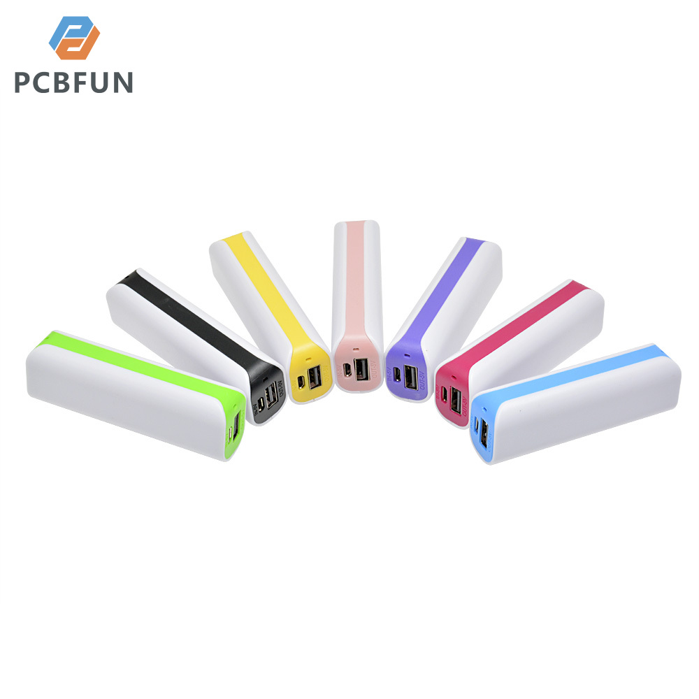 Pcbfun cung cấp năng lượng usb di động 18650 cung cấp điện vỏ 5v/1a