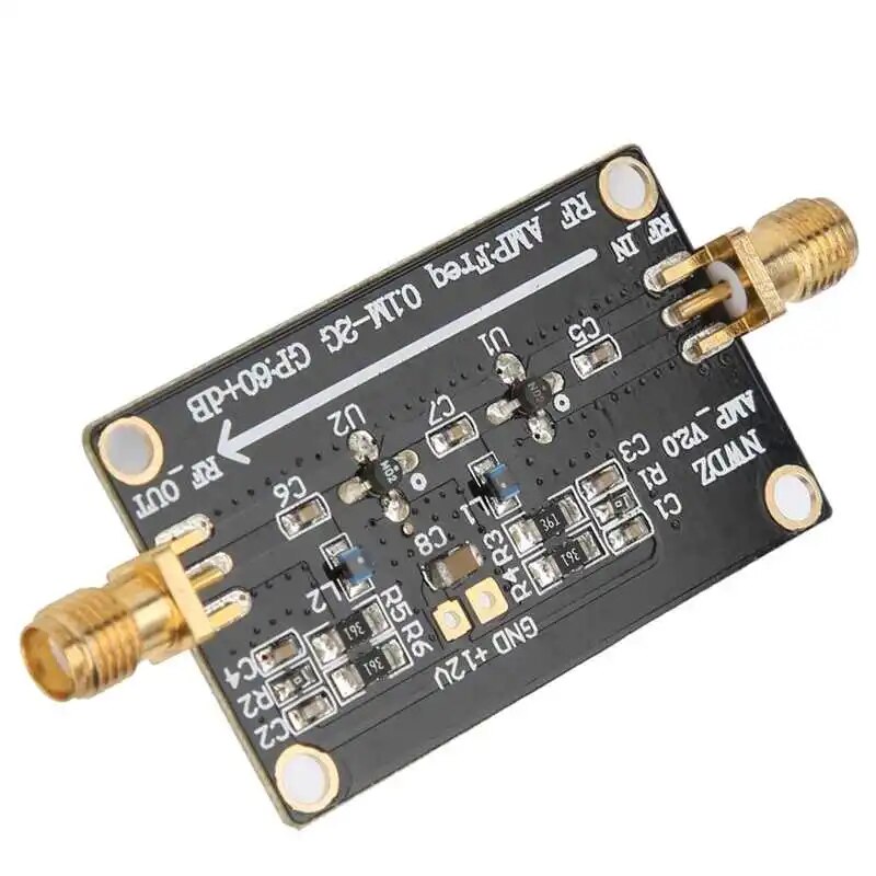 Hộ gia đình AC Modular Contactor Contactor Contactor LnA 0.1m?g băng rộng RF khuếch đại 60dB khuếch đại cao tiếng ồn thấp khuếch đại mô-đun