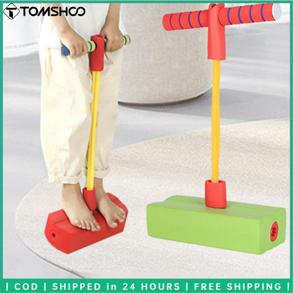 TOMSHOO Bọt Jumper Bounce Cải thiện sự tập trung Bọt Pogo Stick thúc đẩy sự phát triển vui vẻ Tập thể dục Cân bằng ngoài trời cho trẻ em