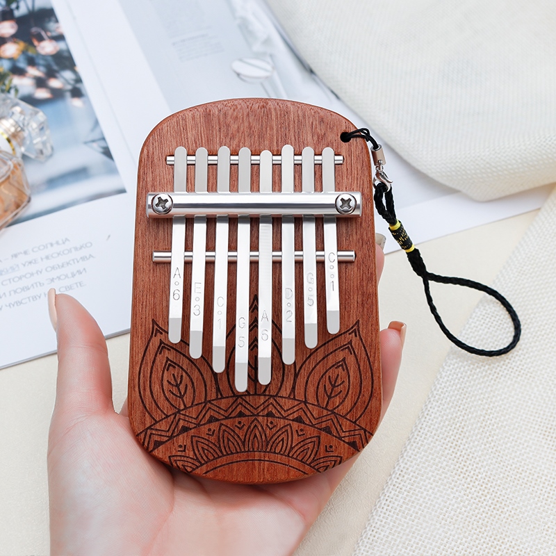 【YF】 8 Kalimba African Finger Thumb Keyboard Percussion Instrument for Beginner