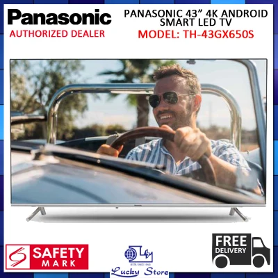 (Bulky) PANASONIC TH-43GX650S 43 INCH 4K UHD ANDROID SMART LED TV, FREE DELIVERY
