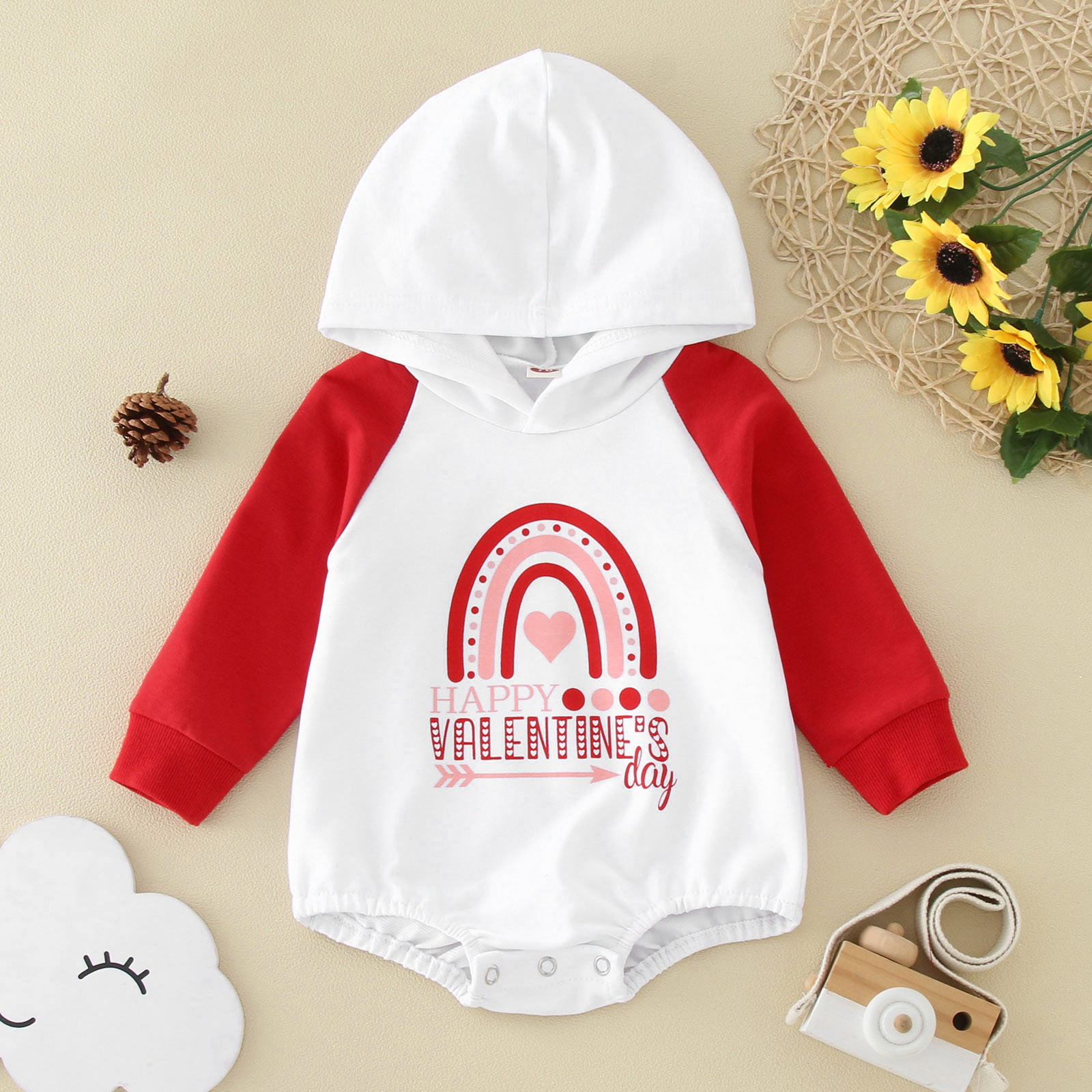 Baby Girls Summer Clothes Infant Boys Girls Long Sleeve Valentine s Day