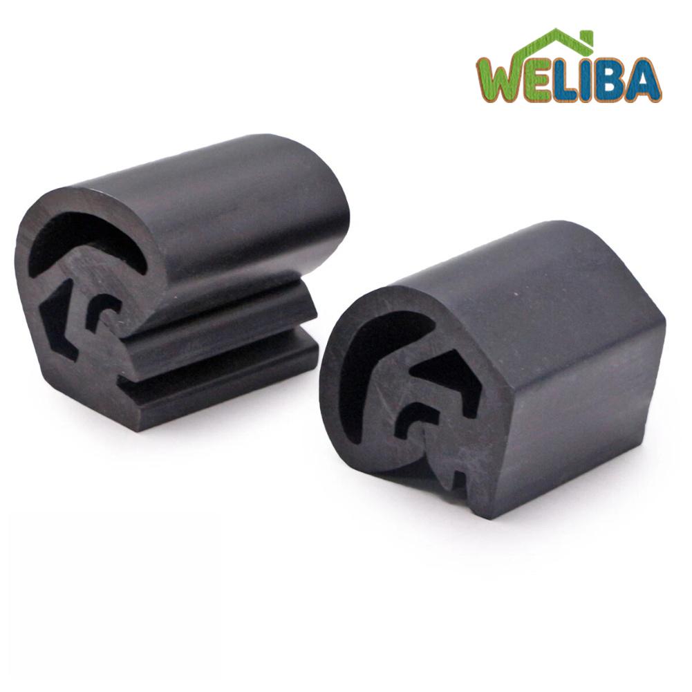 For Mitsubishi For L200 Side Hood Rubber Damper 2 Pieces Fit 1996 2005 MB513055 ราคา 159 บาท*ส่งฟรี