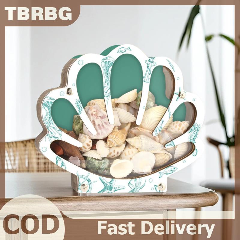 TBRBG Seashell container cho hiển thị xách tay Seashell hiển thị trang trí bằng gỗ rõ ràng giữ di động cho triển lãm trẻ em bãi biển - Thương hiệu TBRBG Giá 100,924 Đồng*Miễn phí vận chuyển
