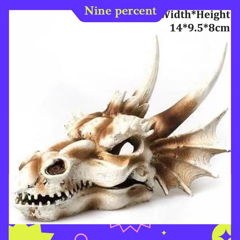 Nine percent Mô phỏng nhựa động vật hộp sọ trang trí tự làm bể cá bể cá phụ kiện trang trí sáng tạo hộp sọ cảnh quan bể cá trang trí - 3