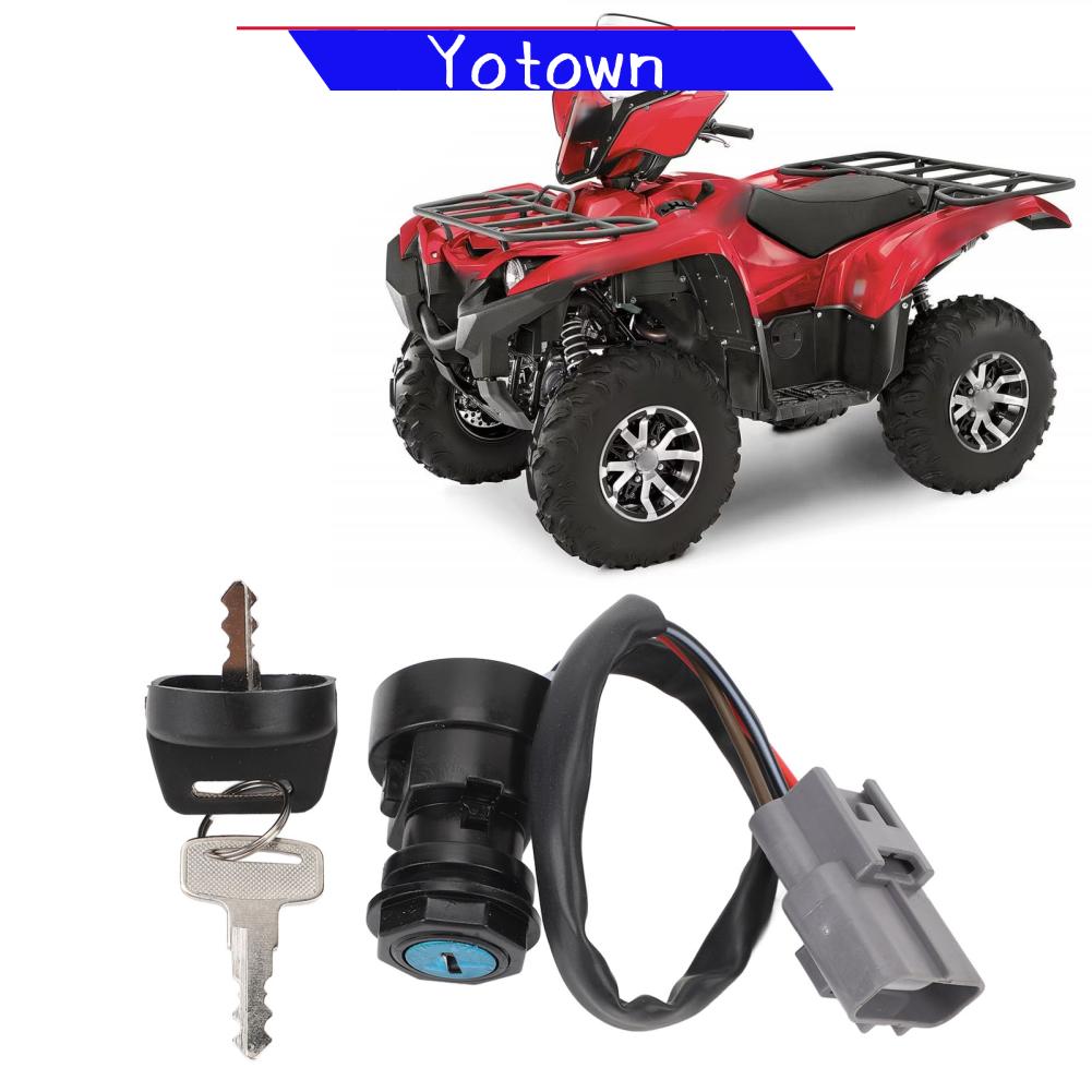 Yotown ATV Đánh Lửa Dễ Dàng Lắp Đặt Bền 3 Dây ATV Đánh Lửa Hoàn Toàn Phù Hợp Trực Tiếp Thay Thế Cho Grizzly 700 YFM700