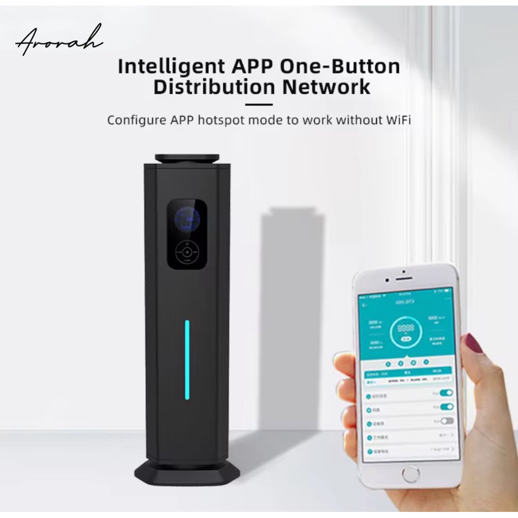 [ARORAH] Skyscraper Smart Aroma Diffuser | Large Area Scent Machine for Commercial Area | WiFi App Control