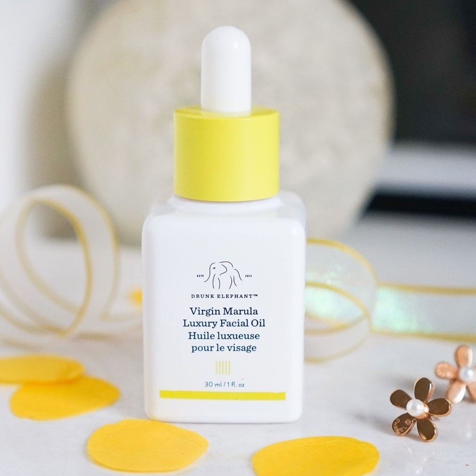 [CHÍNH HÃNG] Dầu Dưỡng Sáng Da Drunk Elephant Virgin Marula Luxury Facial Oil