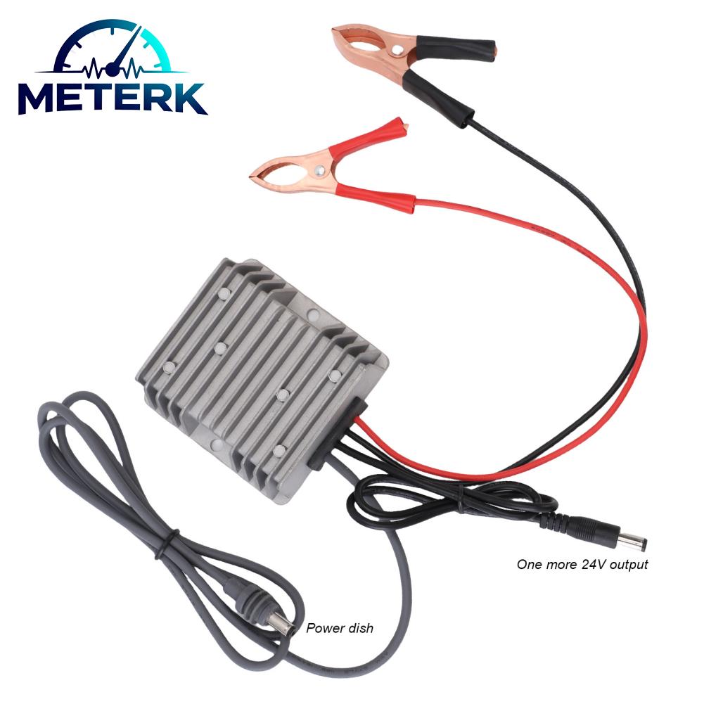Meterk Bộ Chuyển Đổi Step Up 12V Sang 24V Bộ Chuyển Đổi Nguồn Silicon Niêm Phong Vỏ Hợp Kim Nhôm Cho Xe Tải RV Giá 652,000 Đồng*Miễn phí vận chuyển