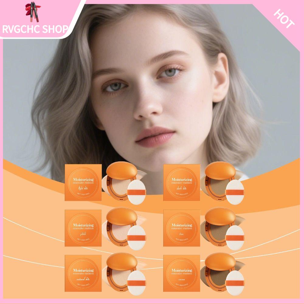 RVGCHC SHOP Chống mồ hôi Đệm BB Kiểm soát dầu lâu dài Kết cấu nhung Kem nền đệm lọc AI  Fit  Trang điểm cơ bản nhẹ Kem nền Cushion