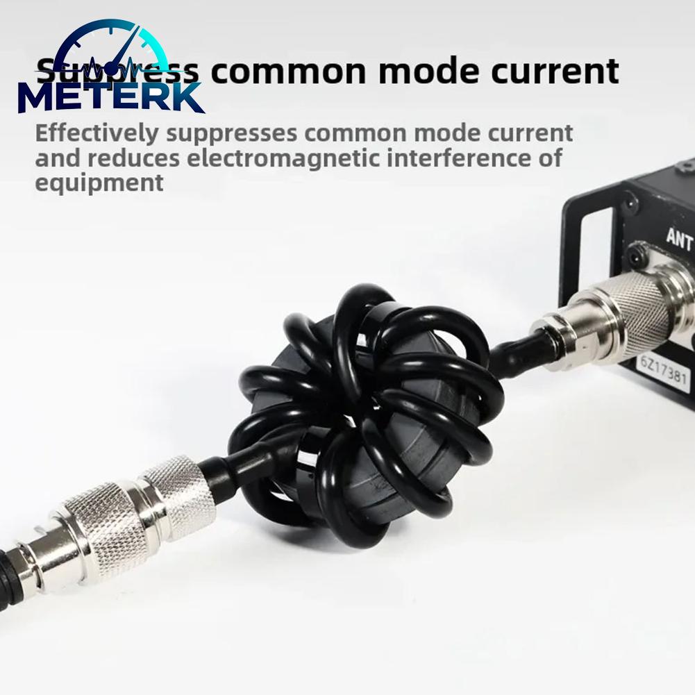 Meterk Mingzhe Shortwave Choke 600W 1:1 Current Balun Short Wave Choke Coil with M Male to M Female Connector Giá 610,000 Đồng*Miễn phí vận chuyển