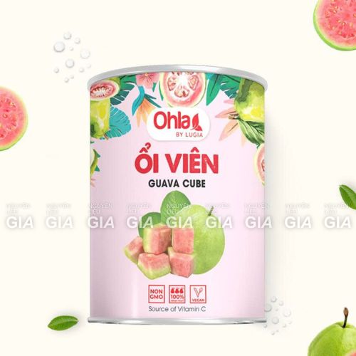 Trái cây đóng lon Ohla 950g - ỔI VIÊN