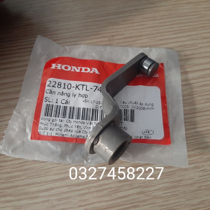Cần gạt, ép ngắt nồi côn ly hợp xe DREAM, WAVE, FUTURE.... zin honda