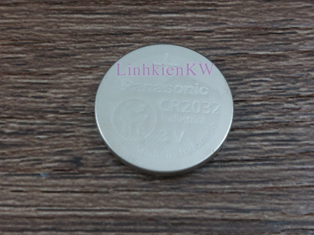 (1 Viên) CR2032 Pin 3V Mới Chính Hãng Panasonic (Loại không vỉ).