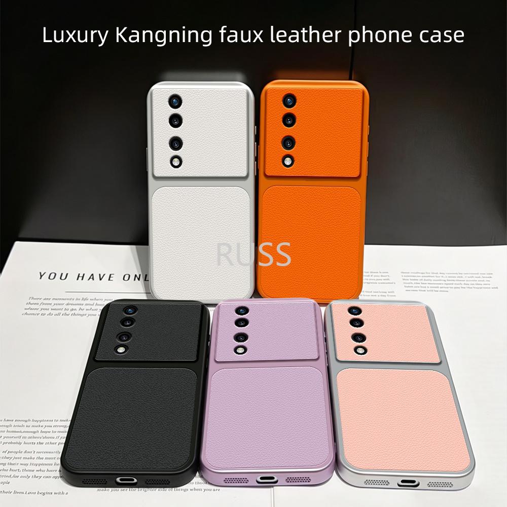 Luxury Lychee Leather Shockproof Phone Case For Honor 70 Pro Honor 60 Pro Instantly Turn Full Bumper Matte Cover