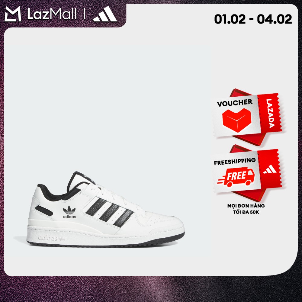 adidas Basketball Forum Low CL Shoes Men White IH7830