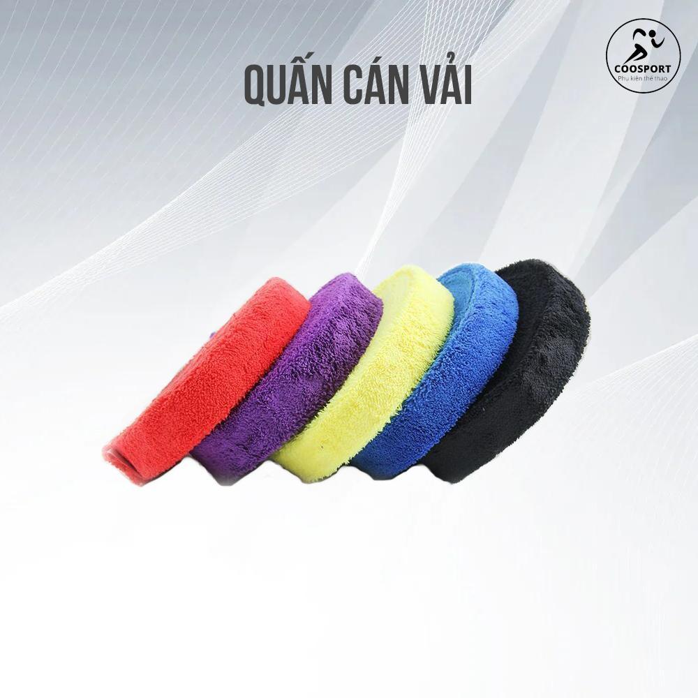 Quấn cán vải cầu lông siêu êm, bám tay,Quấn cán vợt cầu lông cuốn cán vải vợt cầu lông cao cấp lọai cuộn 5m/10m