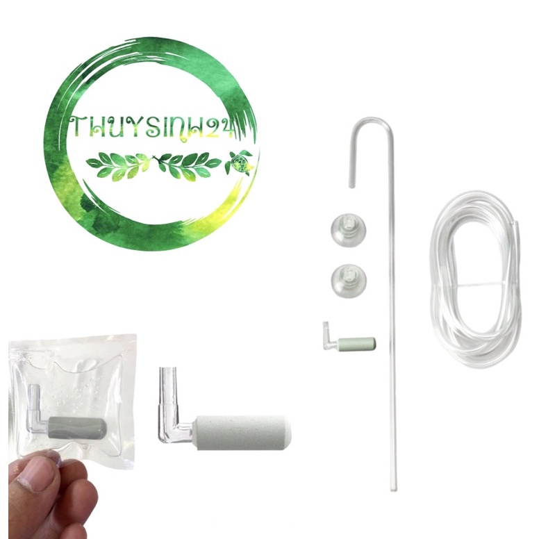 Sủi co2 L siêu mịn Arcrylic - đầu sủi co2 cho bể thủy sinh