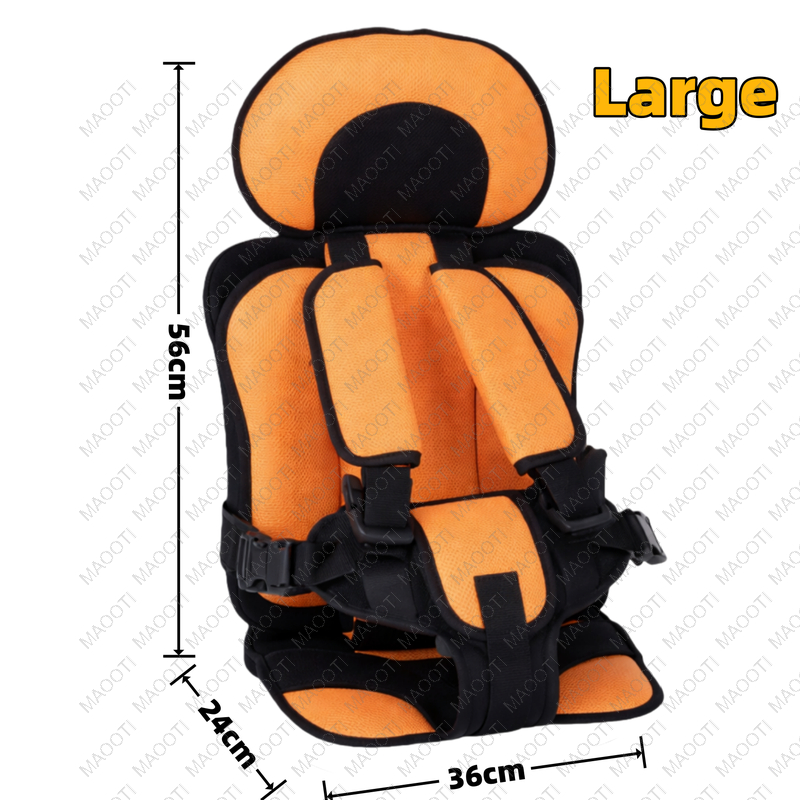 Baby Car Seat Booster Seat for Toddler Adjustable Cushion Safety Chair with Seatbelt 0-12 Years