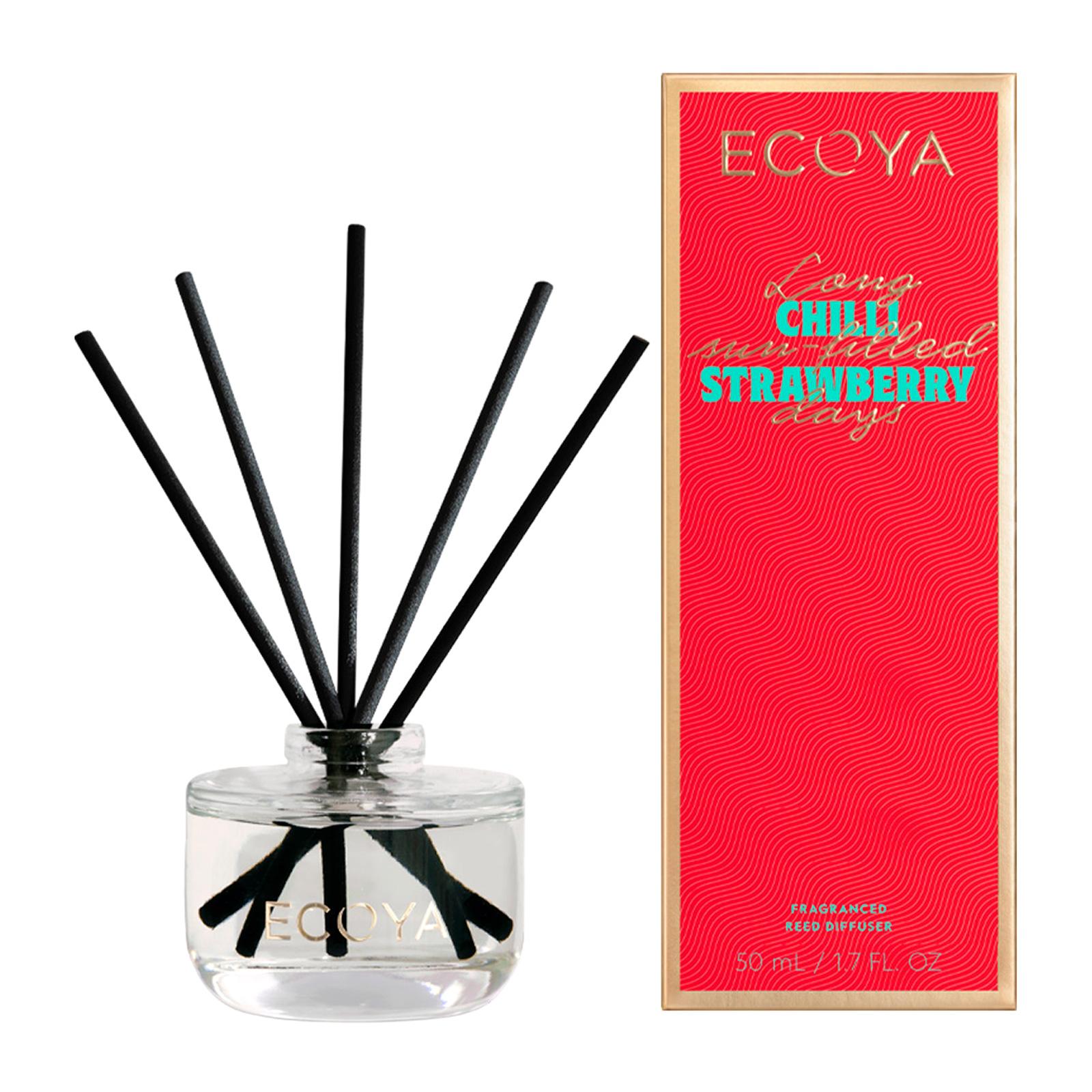 Ecoya Limited Edition Mini Diffuser Chilli & Strawberry 50ml