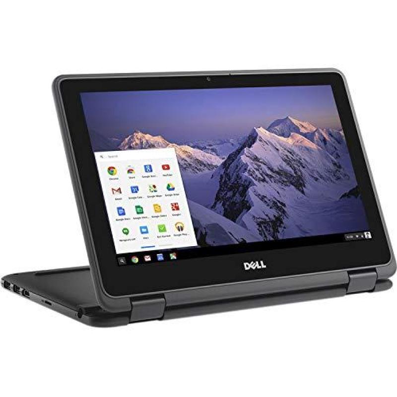 2019 New Dell Inspiron 11 Convertible 2 in 1 Chromebook , 11.6 HD Backlight Touch IPS Display, Intel Celeron Dual Core N3060 Processor, 4GB Ram, 32GB EMMC, WiFi, HDMI, USB3.1, Chrome OS
