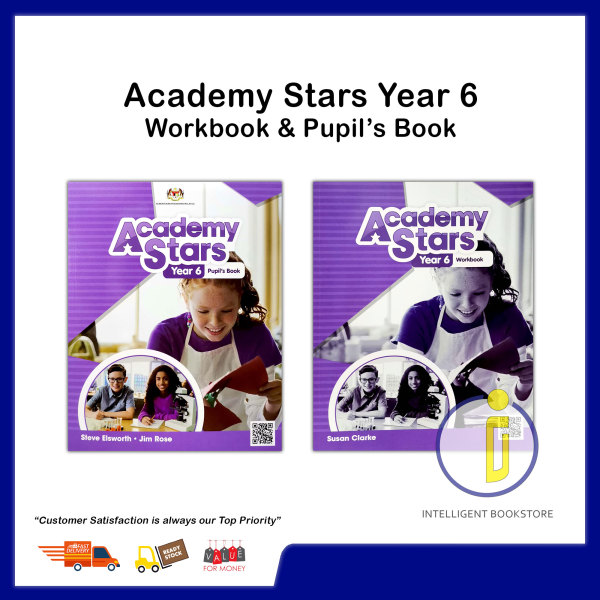 [Intelligent] Macmillan Academy Stars Year 6  | Pupils Book & Workbook Malaysia