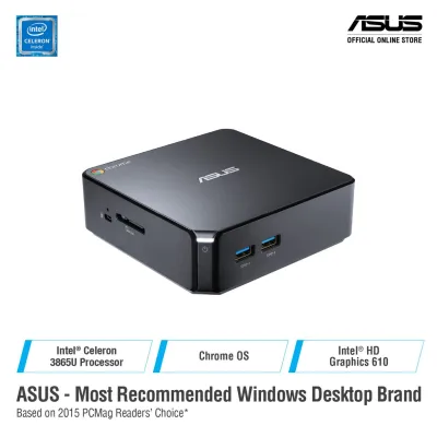 ASUS CHROMEBOX3-NC106U ASUS Chromebox 3 with 8th Generation Intel Core processor, Google Play Android app, 4K visuals