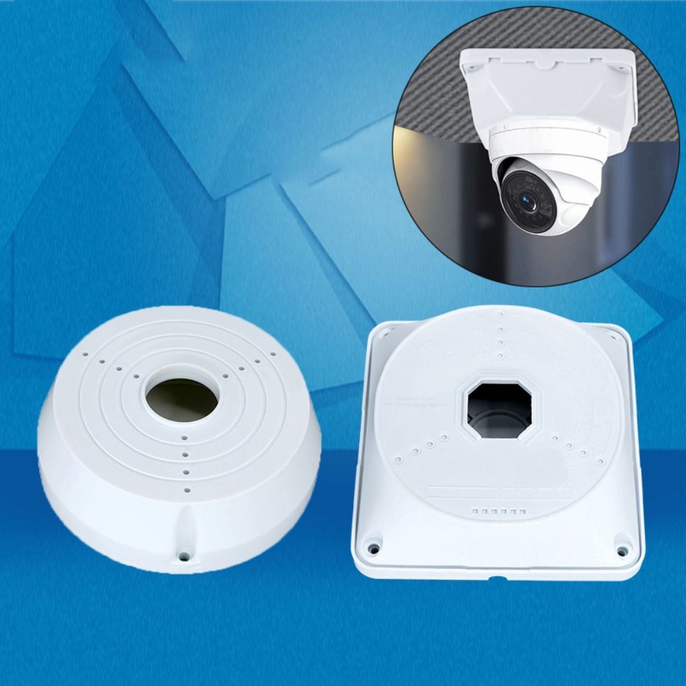 Ffdwaa Camera CCTV Chống Thấm Hộp nối dây nhựa tường không gian đứng Cáp sâu cơ sở giám sát hữu ích phổ biến vòm chân đế máy ảnh công cụ cố định