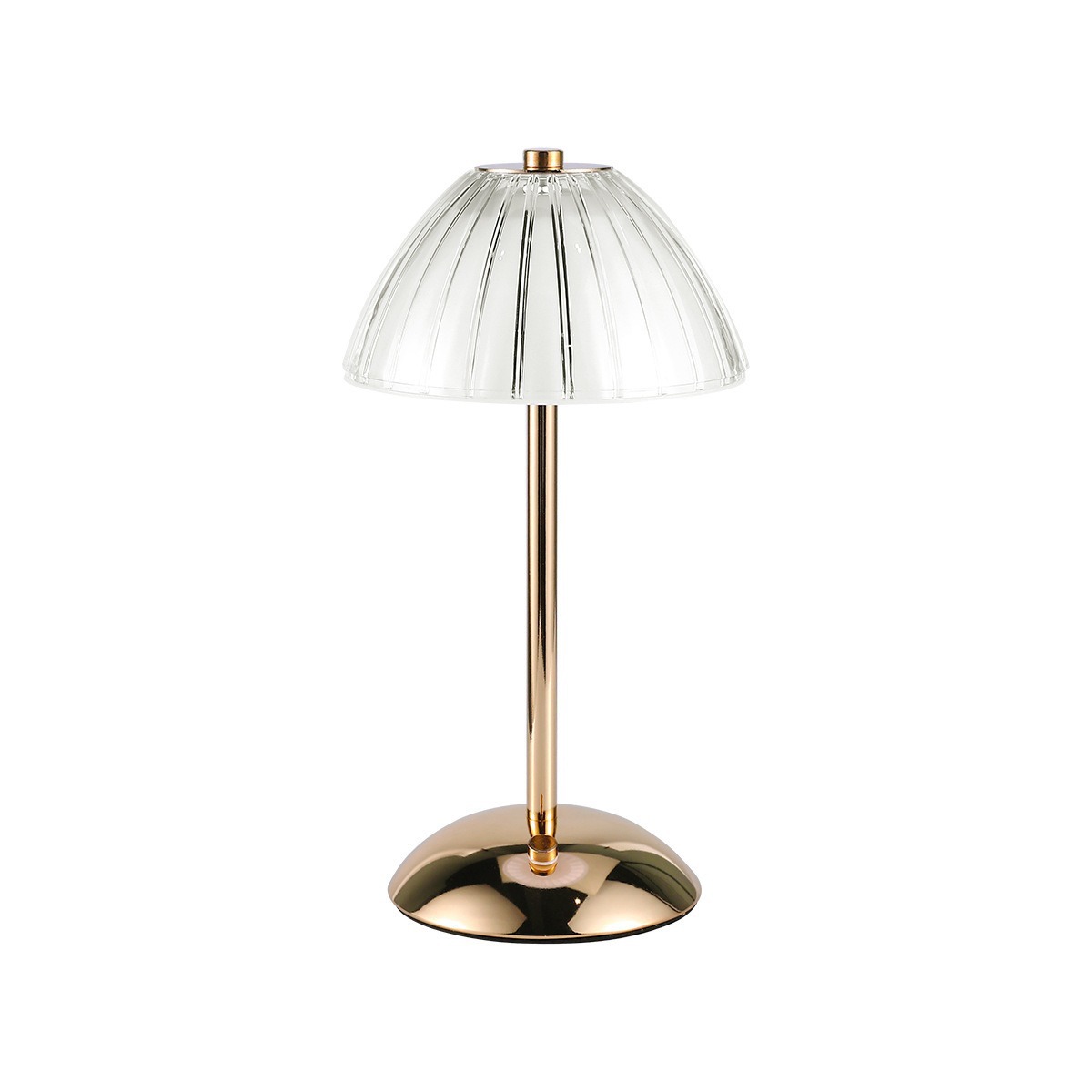 Yo-Fun Bedside Gold LED Table Lamp Touch USB Rechargeable Desk Light Dimmable Bar Counter Bedroom