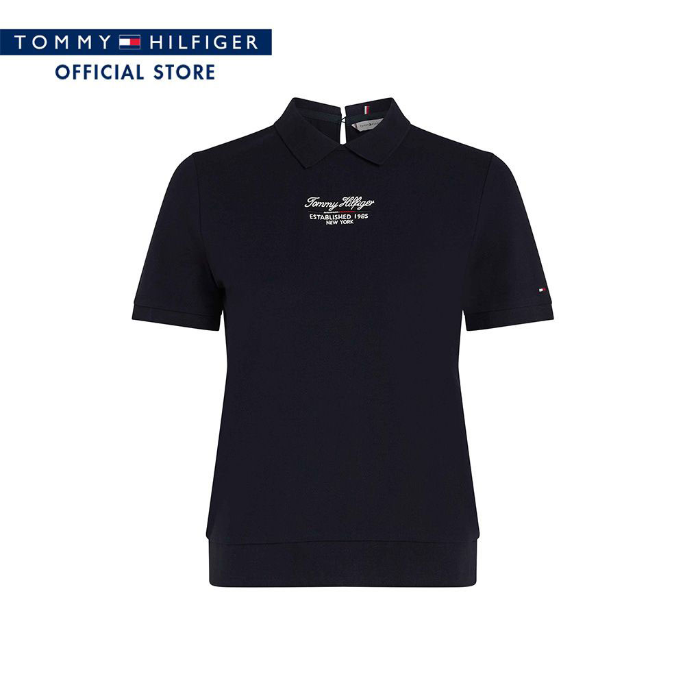 Tommy Hilfiger Women Polos Model WW0WW43619 DW5 - Blue Regular Fit ราคา 1,956 บาท*ส่งฟรี