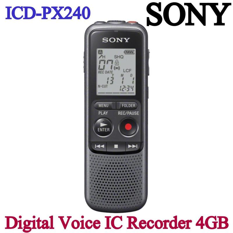 SONY ICD-PX240 Digital Voice IC Recorder 4GB PX SERIES Singapore