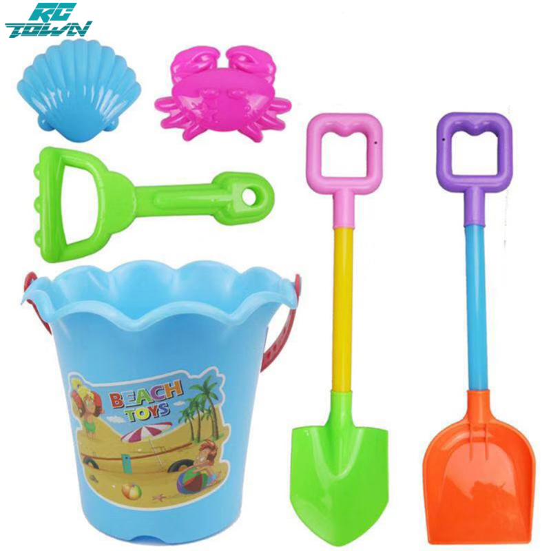 Summer Beach Toys For Kids Beach Buckets Sand Shovel Water Play Tools