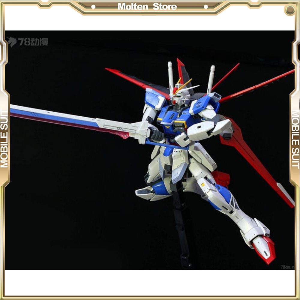 BANDAI MG Lực lượng Impulse Gundam 1/100 Bộ đồ di động Tỷ lệ Gundam Hạt giống Định mệnh Bộ mô hình Gunpla Lắp ráp Anime Hình hành động