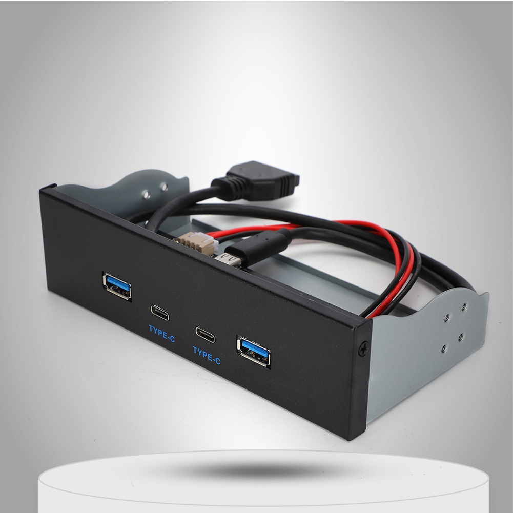 Garosa USB3.1 Gen2 Mặt trước Ổ đĩa quang 10G USB3.0+2.0+Loại C Loại E Bảng điều khiển Bộ phận máy tính Giá 515,000 Đồng*Miễn phí vận chuyển