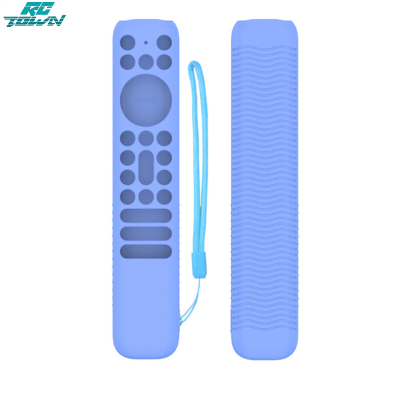 ปลอกอุปกรณ์ควบคุมสำหรับเปลี่ยนเคสป้องกันระยะไกลทำจากซิลิโคนพร้อมสายคล้องเหมาะสำหรับ RC902V TCL FMR1รีโมตคอนโทรล ราคา 64 บาท*ส่งฟรี