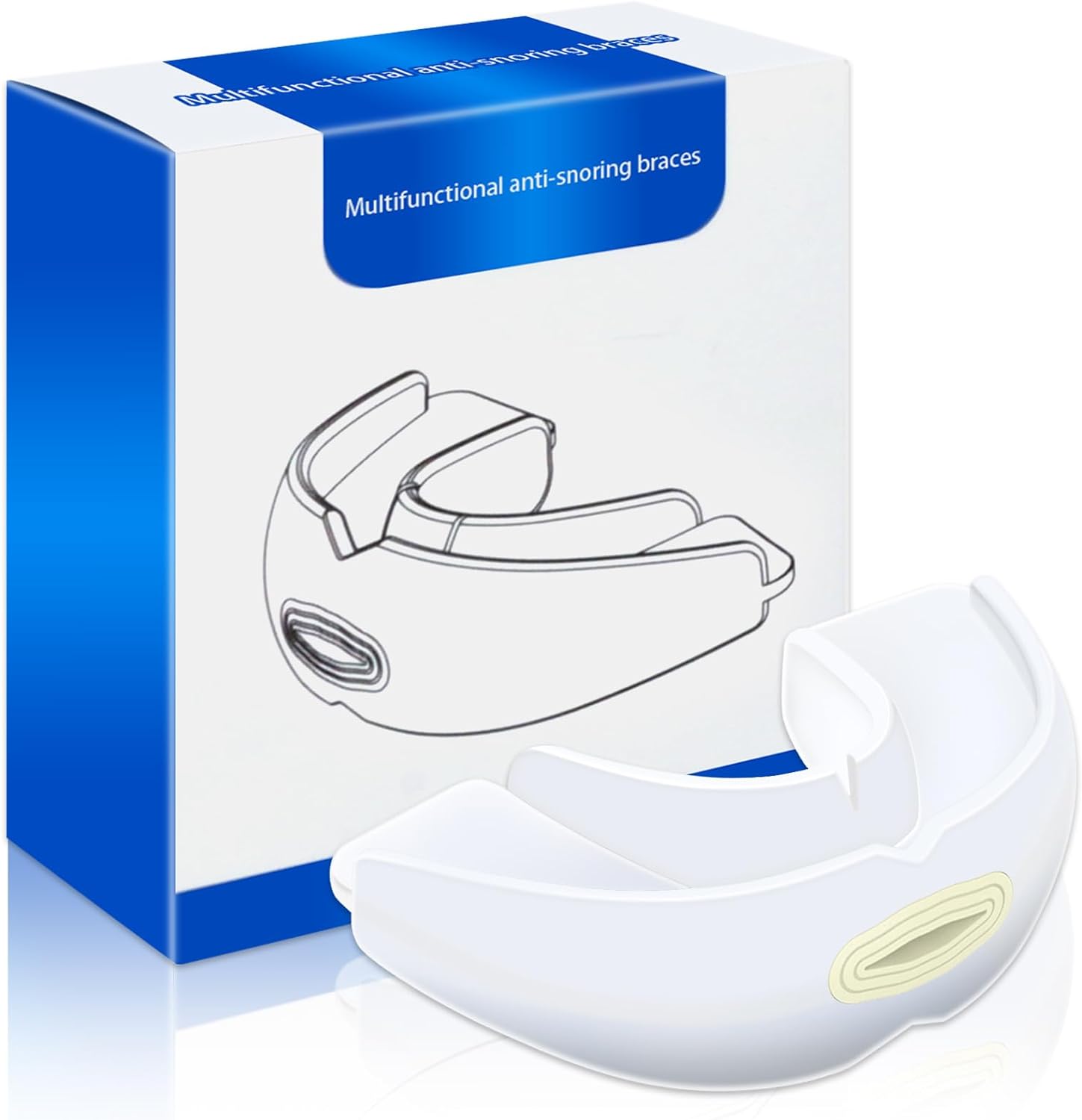 Anti-Snoring Mouth Guard Reducing Snoring Solution Comfortable and Adjustable ราคา 146 บาท*ส่งฟรี