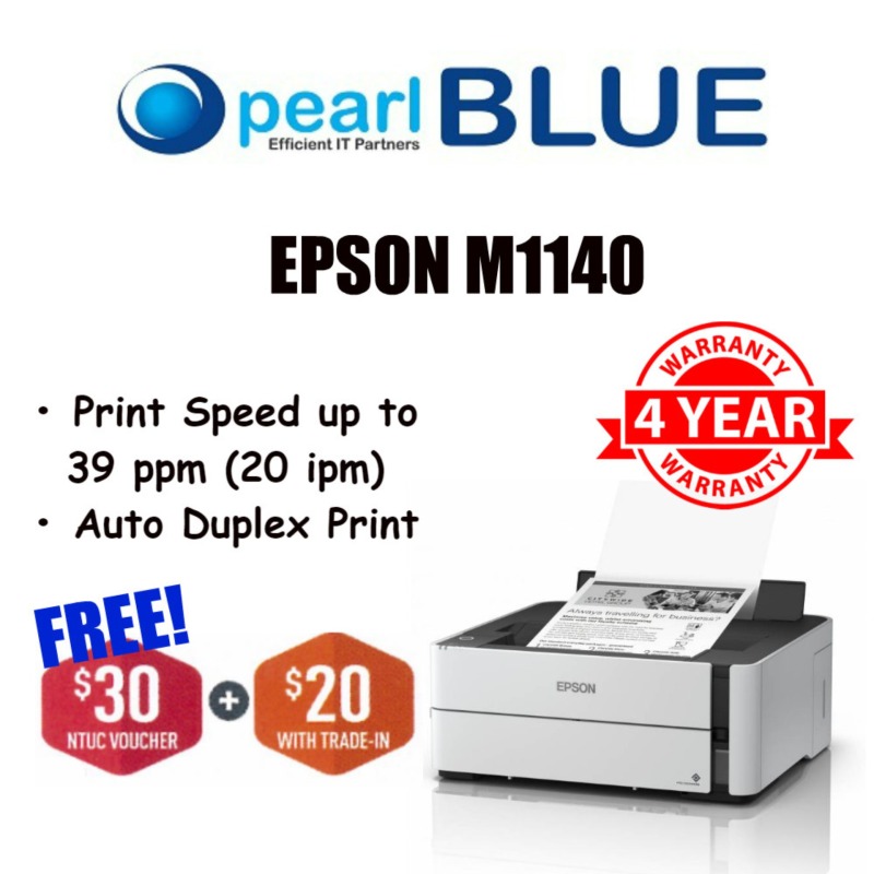 epson m1140 printer